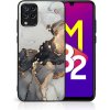 Pouzdro a kryt na mobilní telefon Samsung PROTEMIO 71387 MY ART Ochranný kryt pre Samsung Galaxy M33 5G GREY MARBLE (140)