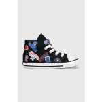 Converse Chuck Taylor All Star Easy On Stickers A06357C černá – Hledejceny.cz