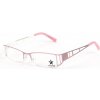 Dioptrické brýle Icona Star pink white