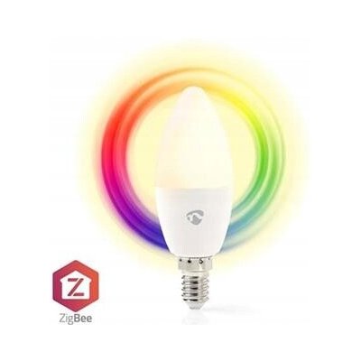 Nedis Chytrá žárovka SmartLife Zigbee 3.0, E14, 4,9 W, RGB – Hledejceny.cz