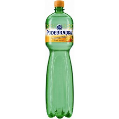 Poděbradka Jemně perlivá Pomeranč 1,5 l – Hledejceny.cz