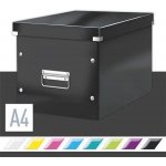 LEITZ Krabice "Click & Store" černá velká čtvercová – Hledejceny.cz