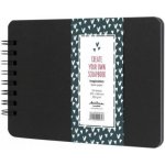 D.A. Album kroužkové Scrapbook Inspiration černé (250g/m2, 24 listů) A5 – Hledejceny.cz