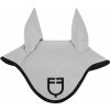 Čabraka na uši Equestro Čabraka GP Logo light grey black