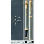 Parker Royal I.M. Brushed Metal GT 1501/2573217 sada keramického a kuličkového pera – Zboží Dáma