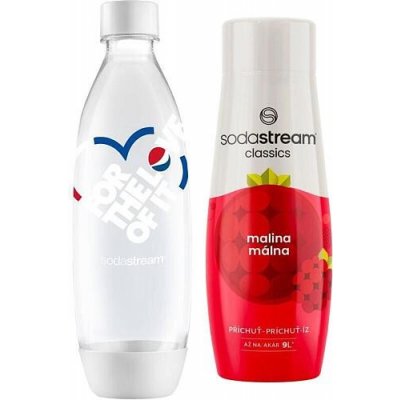 SodaStream Fuse Pepsi Love 1 l + Malina 440 ml – Zboží Mobilmania