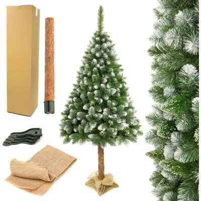 ELMA Umělý vánoční stromeček Borovice Diamantová na kmeni 220 cm PREMIUM – Hledejceny.cz