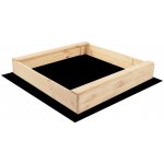 SPRINGOS NIKI pískoviště 120x120 cm 120N + podložka – Zboží Dáma