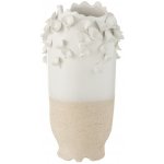 Keramická váza s květy sasanky Anemone - Ø23*46 cm - J-Line by Jolipa – Hledejceny.cz