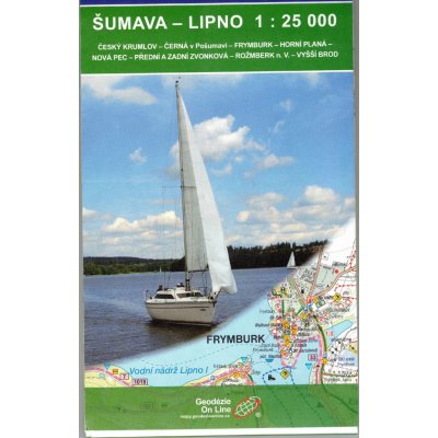 ŠUMAVa LIPNO 1 : 25 000 – Zboží Mobilmania