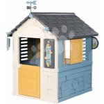 Smoby Domeček meteorologická stanice Čtyři roční období 4 Seasons Playhouse se zvonkohrou větroměrem a srážkoměrem od 24 měs. SM810731 – Zboží Mobilmania