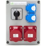 Rozvaděč ELS Elektrotechnika 230 V IP44 32 A – Zbozi.Blesk.cz