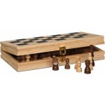 Šachy ECO dřevěné – Zboží Dáma