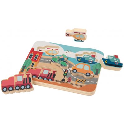 lupilu puzzle město – Zboží Dáma