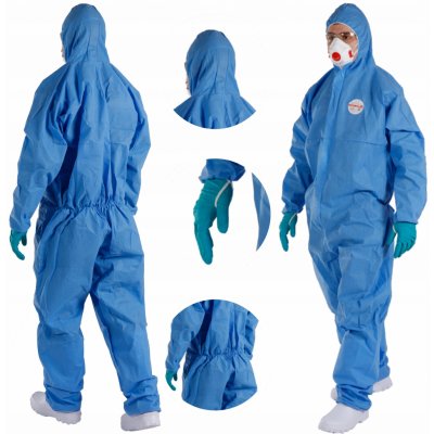 Oxyline malířská/lakovací kombinéza modrá XL – Zboží Dáma