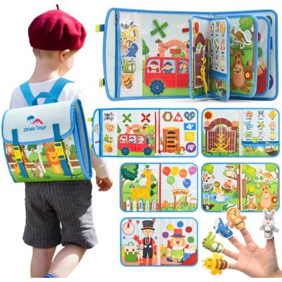 2Kids Toys Senzorická busy kniha Batoh – Hledejceny.cz