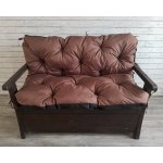 Mybesthome JONAS HNĚDÁ 100 x 60 x 50 cm – Sleviste.cz