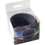 Toro Forma košíčky na mufiny silikon 6ks hnědá Ø7cm 263324 – Zboží Dáma