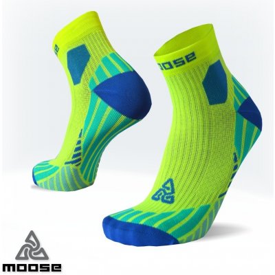 Moose ULTRAMARATHON NEW běžecké ponožky žlutá – Zboží Mobilmania
