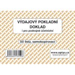 Optys 1083 Výdajový pokladní doklad A6 samopropisovací 100 listů – Sleviste.cz