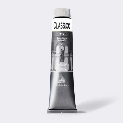Olejová barva Maimeri Classico oil 200 ml Běloba titanová 018 – Hledejceny.cz
