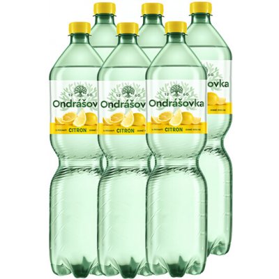 Ondrášovka citron 6 x 1,5 l PET – Hledejceny.cz