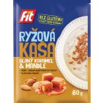Fit Rýžová kaše Slaný karamel a mandle 60 g – Zboží Dáma