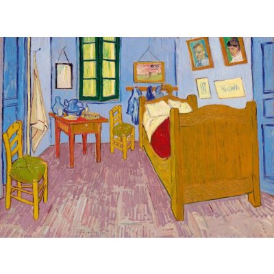 EuroGraphics Ložnice van Gogha v Arles 1000 dílků – Hledejceny.cz