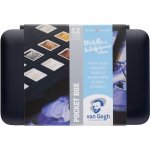 Royal Talens 20808640 Van Gogh sada akvarelových barev 1/2 pánvičky 12 ks metalické a perleťové odstíny – Hledejceny.cz