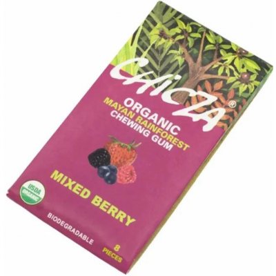Chicza BIO Žvýkačka lesní ovoce 8 ks – Zboží Dáma