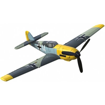 Volantex Volantex RC letadlo BF-109 RTF se 6ti osou stabilizací z odolného EPP materiálu RC_303103 RTF 1:10 – Sleviste.cz
