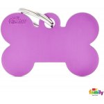 My Family Známka Basic Allu kost velká lila – Zboží Dáma