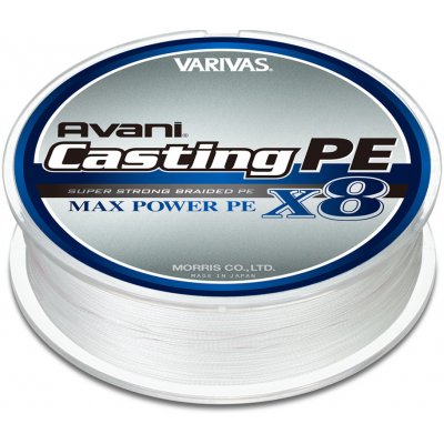 VARIVAS Šňůra Avani Casting PE Max Power X8 #2,5 200m 0,26mm 18,1kg – Zbozi.Blesk.cz