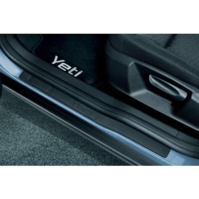 Škoda Yeti facelift-Dekorativní prahové lišty černé KDA630001 – Sleviste.cz