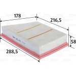 Vzduchový filtr VALEO 585451 – Hledejceny.cz