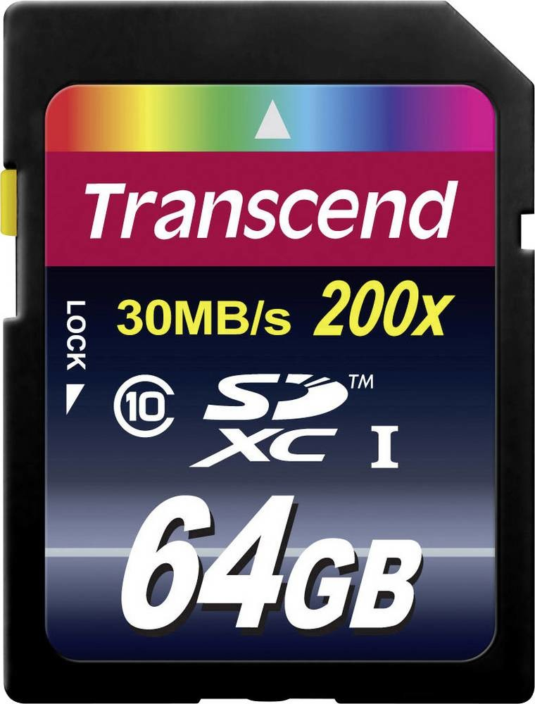 Transcend SDXC 64 GB UHS-I U1 TS64GSDXC10