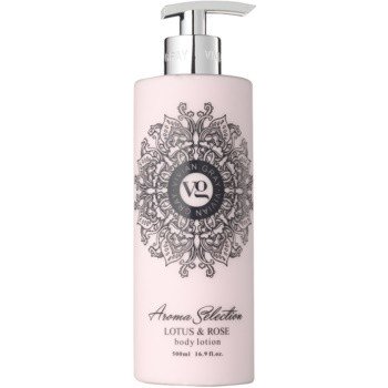 Vivian Gray Aroma Selection Lotus & Rose krémové tělové mléko s dávkovačem 500 ml