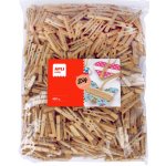 Apli dřevěné kolíčky na prádlo 25 x 3 mm barevné 45 ks – Zboží Dáma