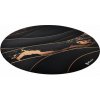 Podložka pod židli AROZZI Zona Floorpad Black Gold/ kulatá 121 cm černozlatý design