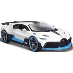 Maisto Bugatti Divo metalíza bílá 1:24 – Zboží Dáma