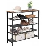 VASAGLE industriální kovové police 100 x 92 x 30 cm – Zboží Dáma