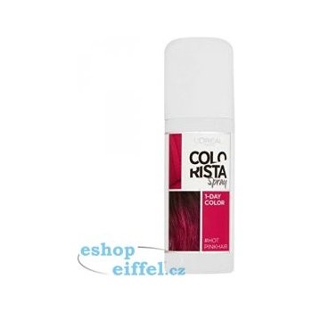 L'Oréal Colorista Spray barva na vlasy ve spreji Pink 1-Day Color 75 ml