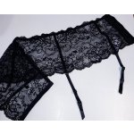 Sielei 1979 Pure Love Podvazkový pás Černá – Zboží Dáma