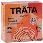 Trata Tuňák uzený v rostlinném oleji 160 g – Hledejceny.cz
