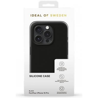 iDeal Of Sweden Silicone Black, Apple iPhone 15 Pro