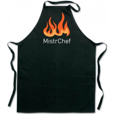 Povidlo.cz Zástěra MistrChef Černá – Hledejceny.cz