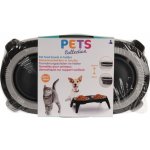 Pets Collection Mísa na stojanu pro psa nebo kočku dvojitá 17 cm – Zboží Mobilmania