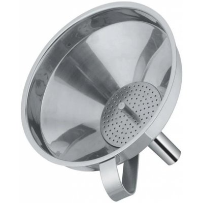 Nálevka, trychtýř se sítkem 13 cm, nerez – Hledejceny.cz