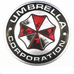 Samolepka (na auto, notebook) Resident Evil - Umbrella Corporation - 3D (6) – Sleviste.cz