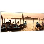 Obraz skleněný pohled na San Giorgio Maggiore Benátky - 70 x 80 cm – Zboží Mobilmania